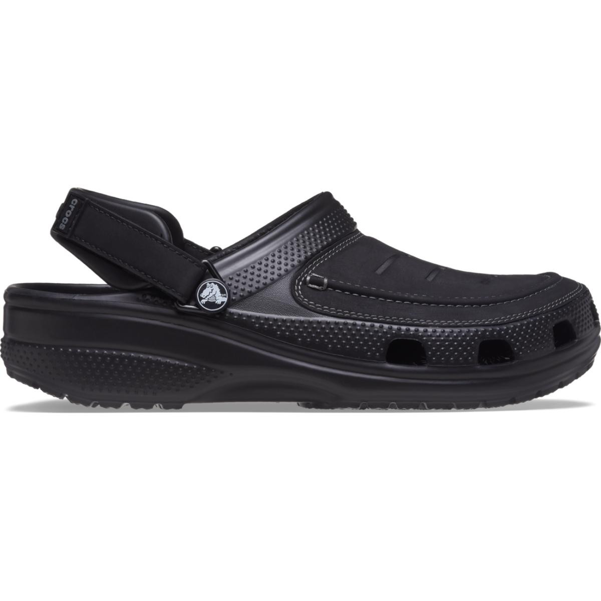 Saboti Crocs Classic Yukon Vista II LiteRide™ Clog Negru - Black/Slate Grey - imagine 8